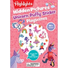 Unicorn Hidden Pictures Puffy Sticker Playscenes HighlightsPaperback