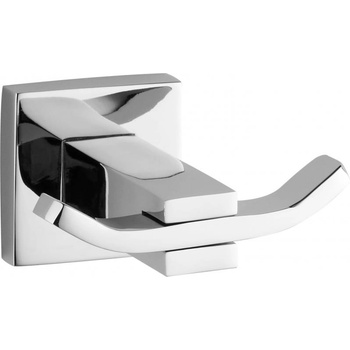 Mexen Vane двойна закачалка за кърпа, хром - 7020935-00 (7020935-00)