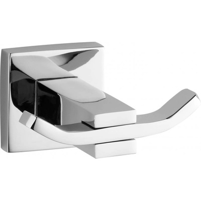 Mexen Vane двойна закачалка за кърпа, хром - 7020935-00 (7020935-00)