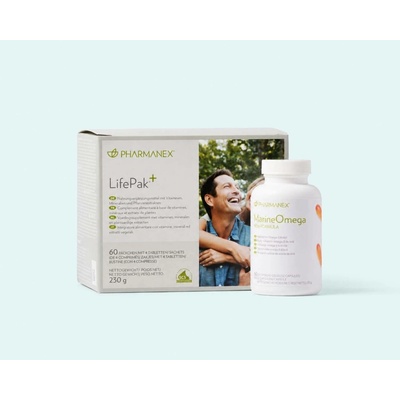 Nu Skin Pharmanex LifePak 60 sáčků + Marine Omega 120 kapslí