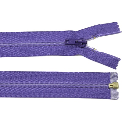 Spirálový zip no.5 rozepínací 90cm - více barev color: 570 fialová