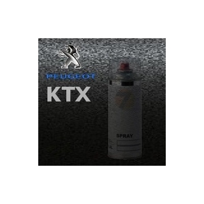 PEUGEOT KTX NOIR OBSIDIEN metalická barva Sprej 400ml
