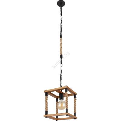 GLOBO 15691H - Пендел VERNON 1xE27/60W/230V (GL8170)