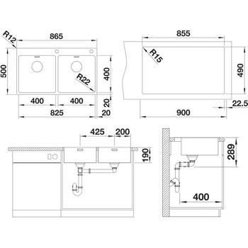 Image 1 of BLANCO ANDANO 400/400-IF/A (525249)