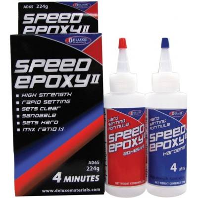 Deluxe Materials Speed Epoxy II 4 min 224 g