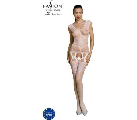 Passion ECO Bodystocking BS014 White