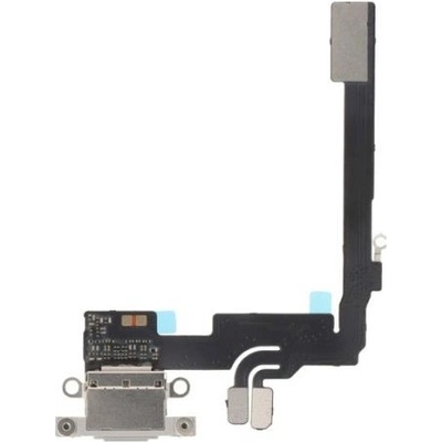 Apple iPhone 16 Pro - Nabíjecí Konektor + Flex Kabel (White Titanium), White Titanium