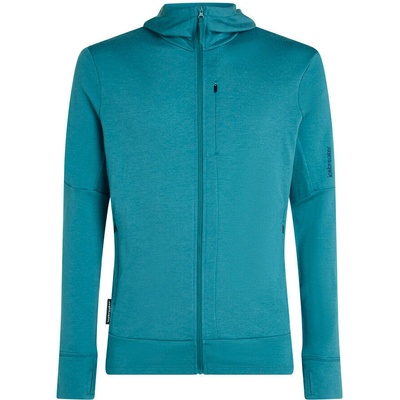 Icebreaker Merino 260 Quantum IV LS Zip Hoodie Topaz
