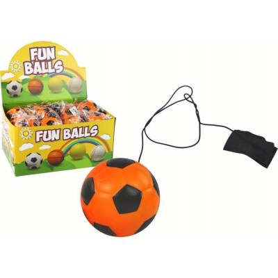 Gumový míč Lean toys vícebarevný