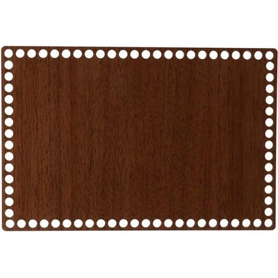 Dno obdélník/Ořech Velikost: 30x25