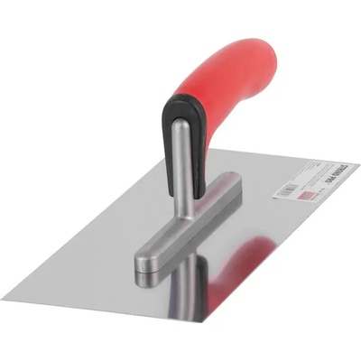 Hladítko Strend Pro Premium BRAVO RED SoftHand, 270x130 mm, 0,7 mm, rovné, nerez