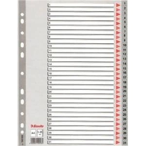 Esselte 1-31 GREY PP - 100108