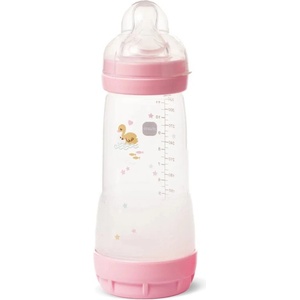 MAM Бебешко шише MAM - Easy Start, Anti-Colic, 320 ml, 4 м+, розова птица (100018891/BG850134 ) - baby