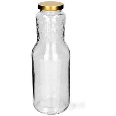 HOME Sklenená fľaša JUICE 1000ml