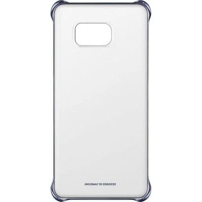 Samsung Оригинален Твърд Калъф за Samsung S6 Edge Plus Clear Cover Case Ef-Qg925cbegww, Черен (Ef-Qg925cbegww)