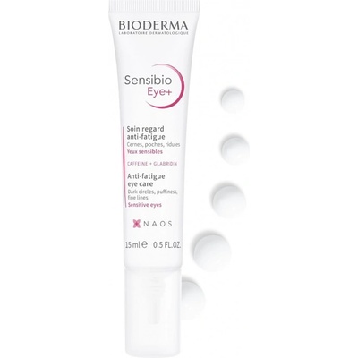 BIODERMA Sensibio Eye+ Anti-fatigue Eye Care Грижа за очите 15ml