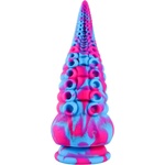 Paloqueth Monster Tentacle Octopus Dildo with Suction Cup 21.8cm Pink-Blue