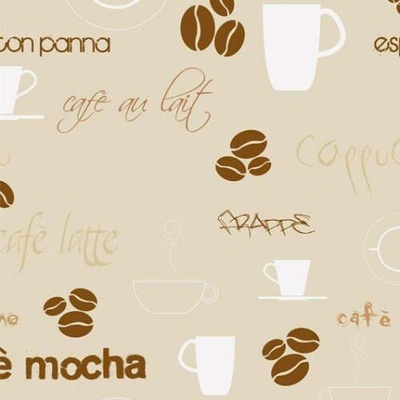 Samolepící fólie COFFEE 15-6300 šíře 45 cm Cena za roli 15bm