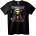 NOONEBRAND Тениска Улично хайп - 4XL, Black