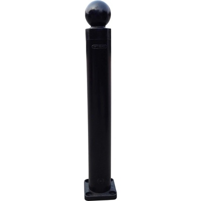 Flexibilní sloupek, výška 800 mm, pr.100 mm, kulatá hlavice – černá