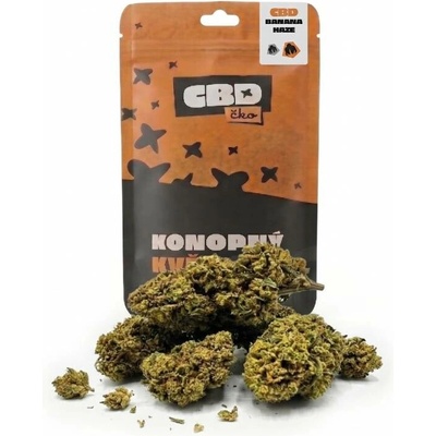 CBDčko CBD Banana Haze THC do 1% 10 g
