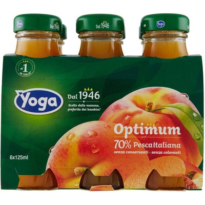 Yoga Broskyňový džús 6 x 125 ml