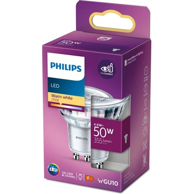 Philips žárovka LEDClassic 50W GU10 WW 36D RF ND SRT4 929001215255