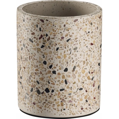 Nádoba na príbory APS Terrazzo výška 135 mm ø 110 mm vzhľad terrazzo
