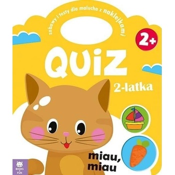 Books And Fun Книги и забавни викторини 2-латка Котек настолна игра (9788382494709)