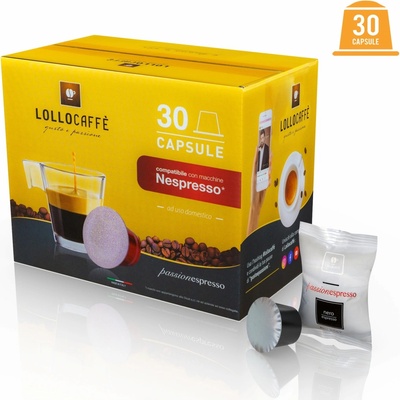 Lollo caffé Nero Espresso do NESPRESSO 30 kusov