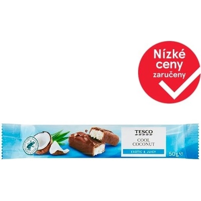 Tesco Kokosová tyčinka v mléčné čokoládě 50 g