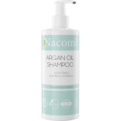 Nacomi Argan Oil šampon na vlasy s arganovým olejem s posilujícím působením 250 ml