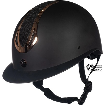 HKM Přilba ILLUSION Černá stříbrná – Zbozi.Blesk.cz