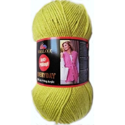 Himalaya Příze Everyday 70069 zeleno-žlutá