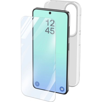 Cellularline Калъф и протектор Cellularline - Protection kit, Galaxy S26, прозрачни (PROTKITGALS26T)