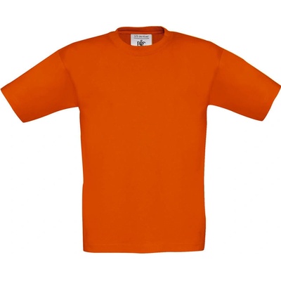 B&C dětské tričko Exact 150 kids t shirt oranžová