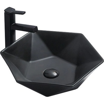 Mexen Elle 48x48 cm matt black (21984885)