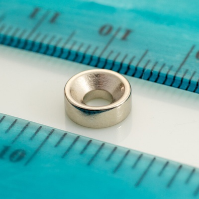 Vyrobce Neodymový magnet válec s dírou pro šroub se zápustnou hlavou pr.8 x 6/3,4 x 3-M3-N-80 °C, VMM4-N35 Počet kusů: 1 ks – Sleviste.cz