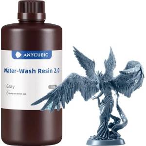 ANYCUBIC Water-Wash Resin 2.0 смола (сив) (SSX2GY-10-IPO-01)
