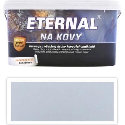 Eternal Na kovy antikorozní barva na kov 5kg Světle šedá 402