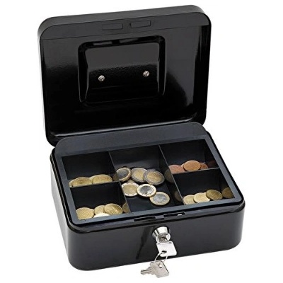 WEDO Каса за пари Wedo 200/160/90mm черна