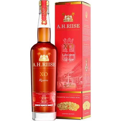 A.H. Riise XO Christmas Edition Reserve 40% 0,7 l (kartón)