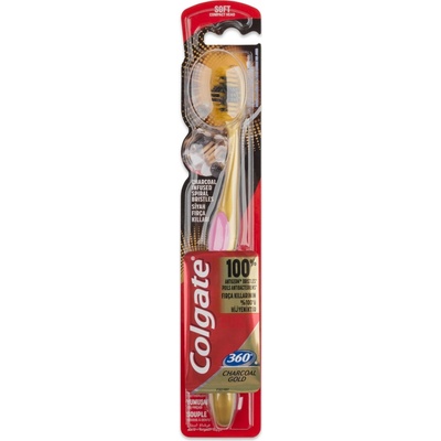 Colgate zubní kartáček Charcoal Gold Soft