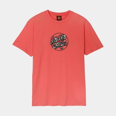 Santa Cruz Flash Stacked Dot Front Tee Astro Dust ASTRO DUST