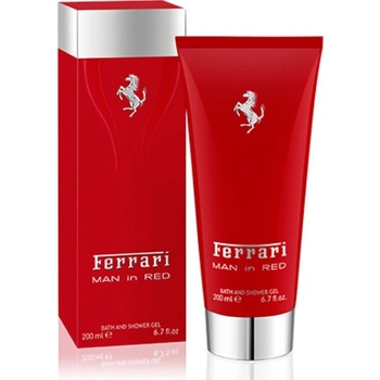 Ferrari Man in Red sprchový gél 200 ml