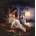 Norimpex - Puzzle Diamant painting: Indian woman with a wolf 30x40cm - 1 - 39 piese