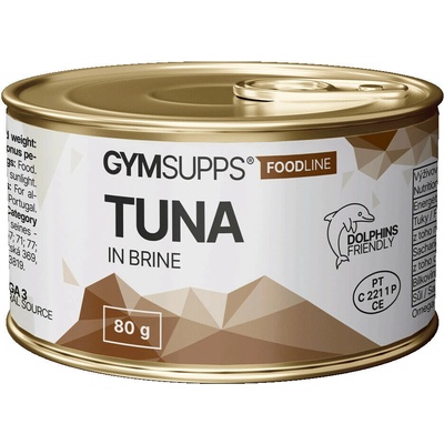 GymSupps Tuňák ve vlastní šťávě 80 g