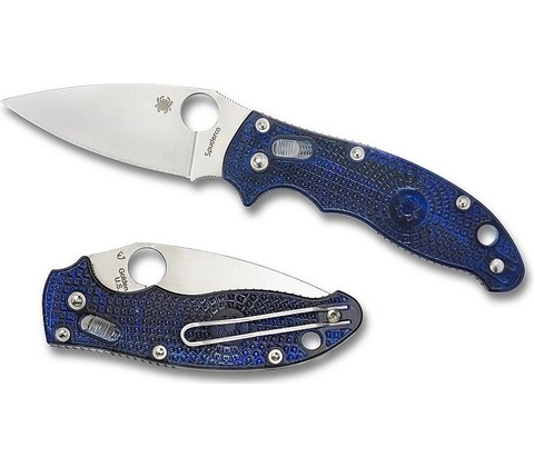 Spyderco C101PBL2 Manix2 Translucent