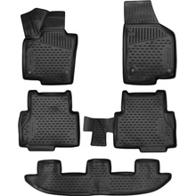 Koberce gumenné Novline VW Sharan 2010- 7 míst