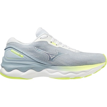 Mizuno Дамски маратонки Mizuno Wave Skyrise 3 Running Shoes Womens - White/Neo Lime